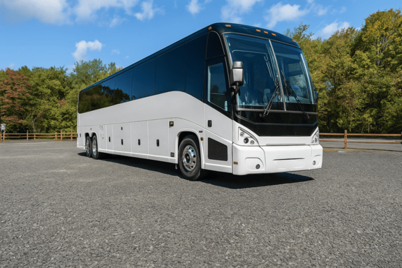 Peoria Coach Bus Service 56 Passenger Charter Bus