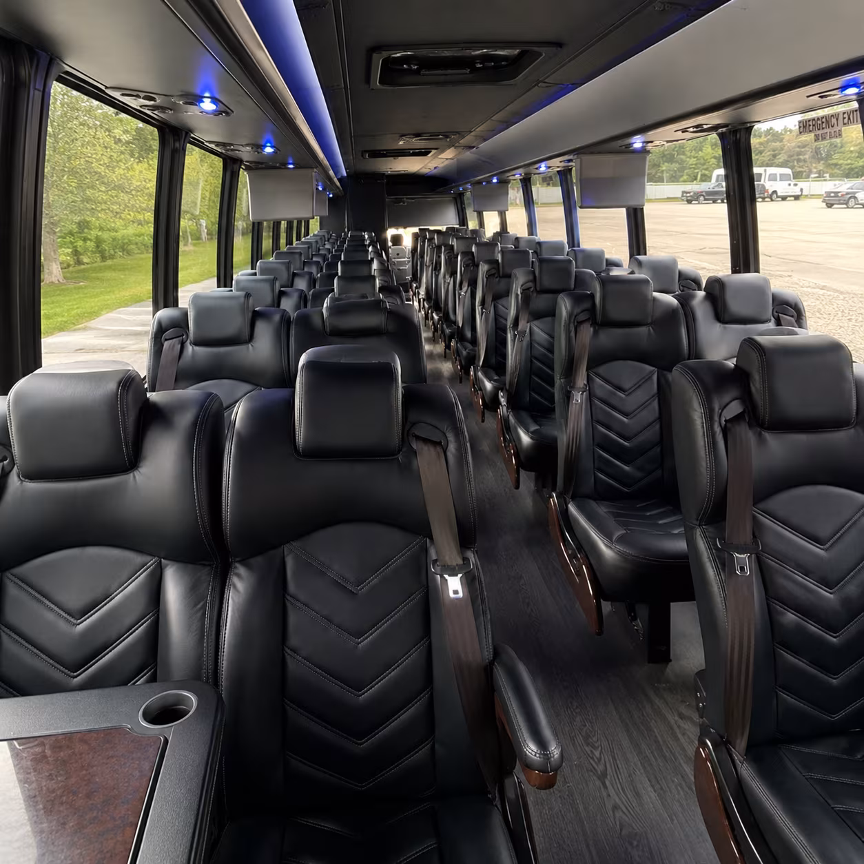 can i book a one way a round trip or a multi day package for a bus rental in peoria