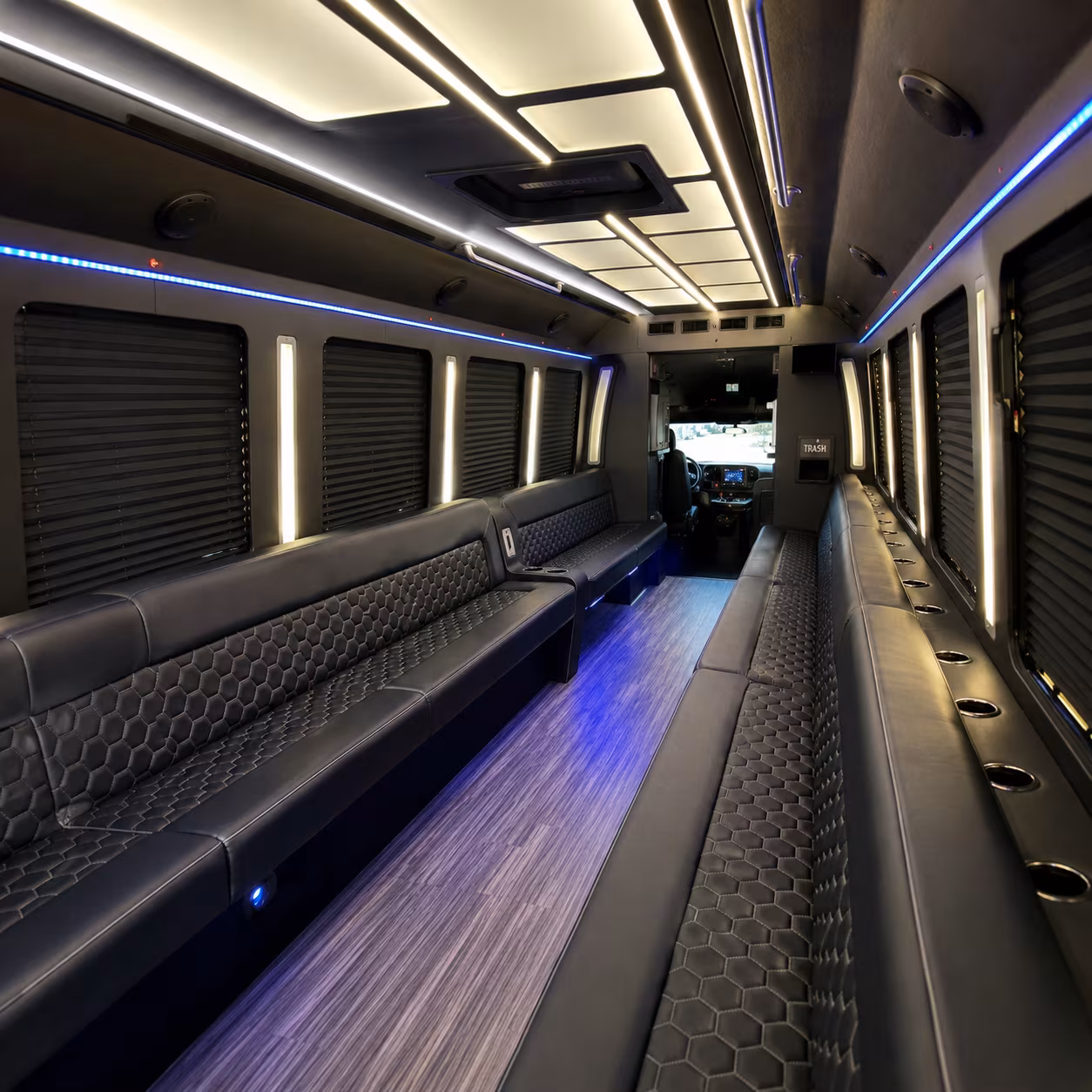 night out on town party bus rental
