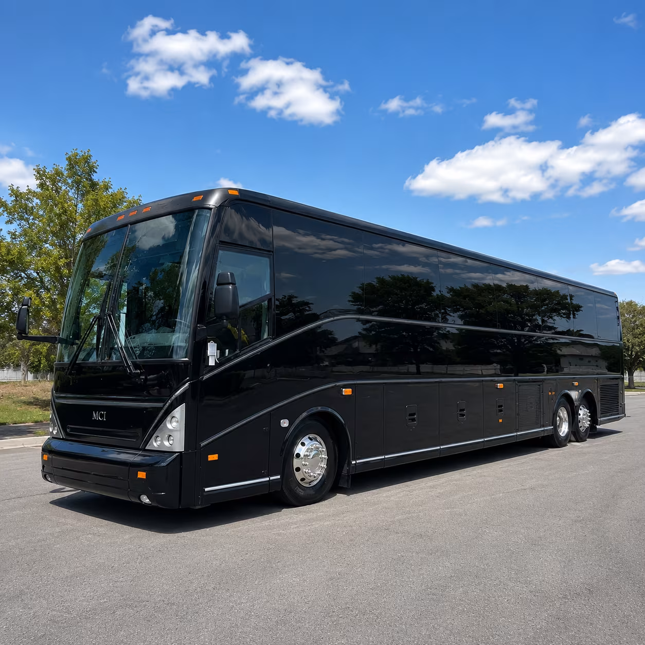 peoria 56 passenger charter bus