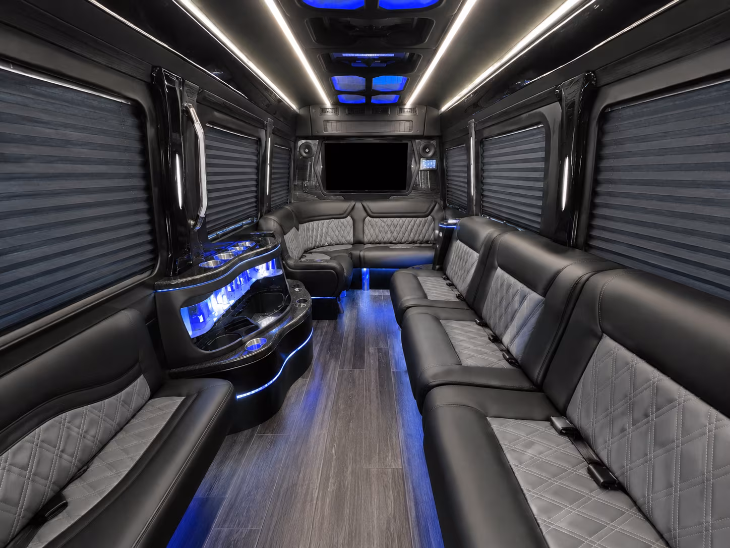peoria sprinter limousine interior
