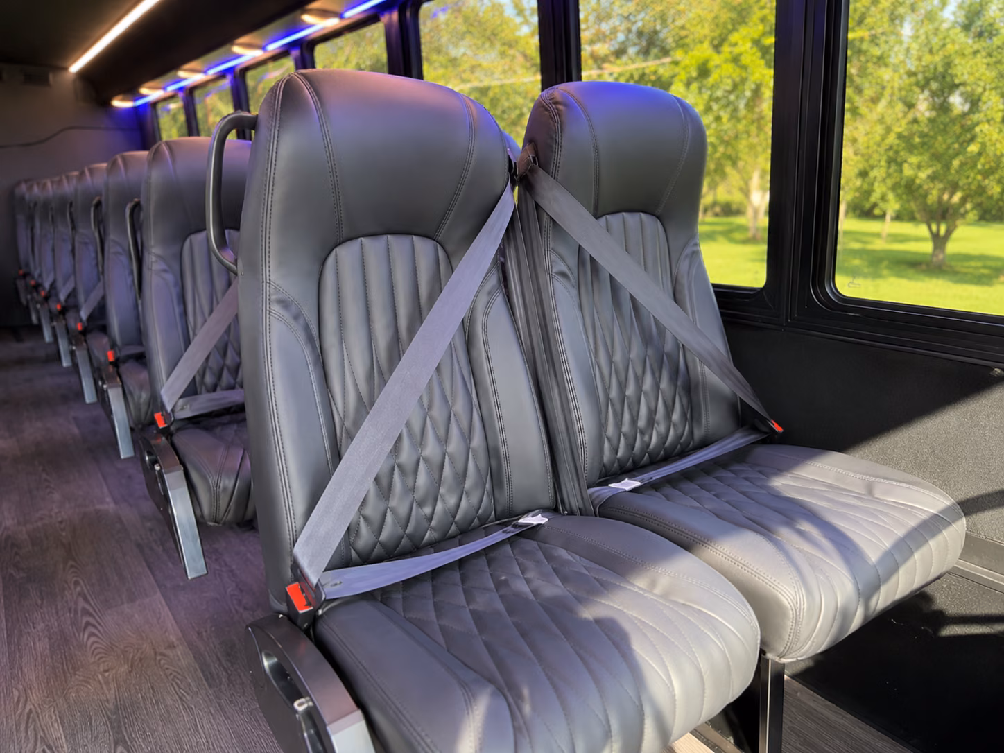 rehearsal dinner bus rentals and day after wedding brunch shuttles in peoria