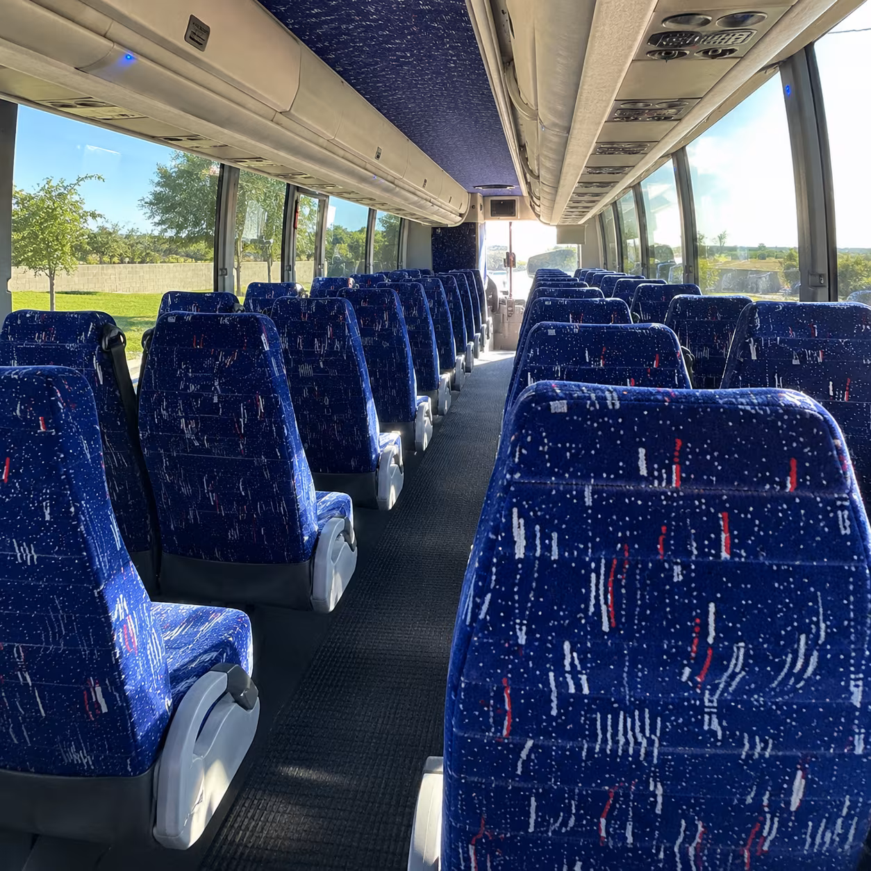shuttle buses for weekly worship services in peoria